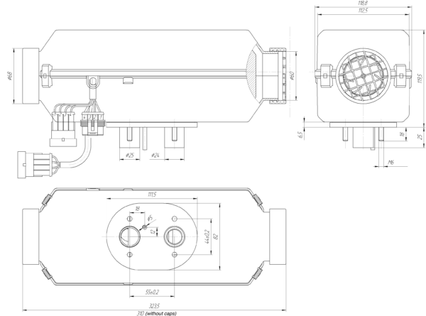 Autoterm Air 2D drawing EN