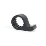 Clamp for fuel pump with rubber gasket