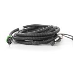 Power supply cable with fuse
