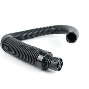 Air intake pipe with silencer