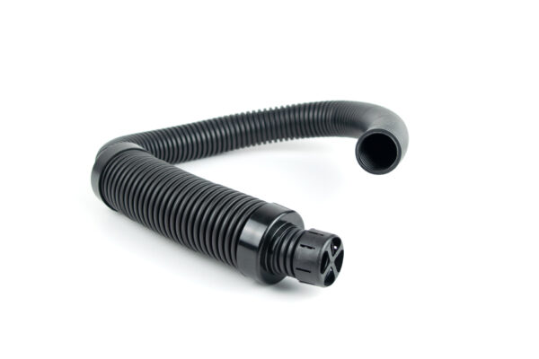 Air intake pipe with silencer