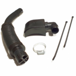 Air intake pipe with silencer