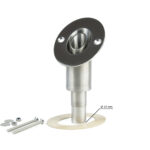 Exhaust adapter for yachts or boats skew
