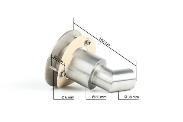 Exhaust adapter for yachts or boats