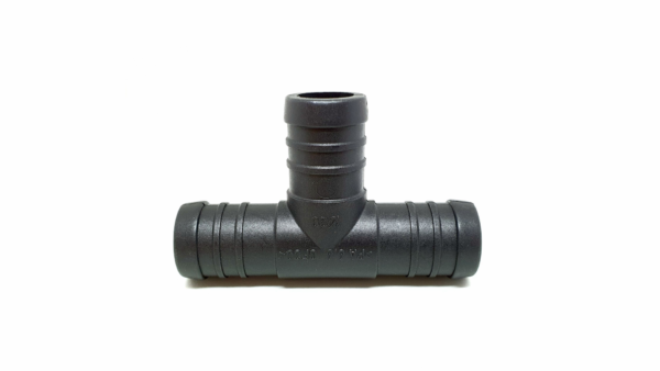 T-shaped coolant hose connector