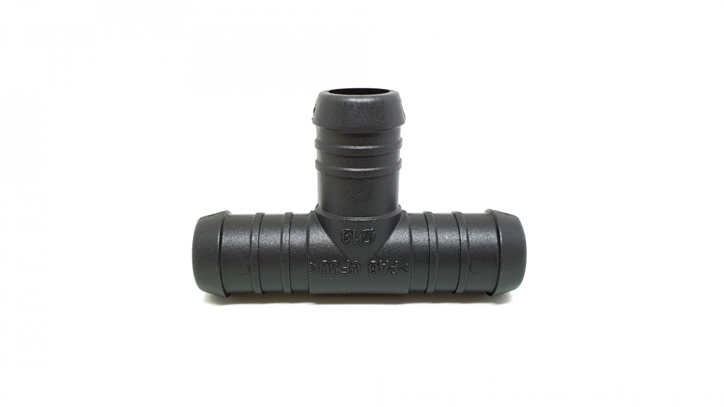 t connector for heater hose