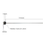 Fuel pick up pipe (540mm) - Image 2