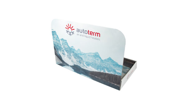 Cardboard table stand with Air 2D case - Image 2