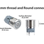 AT13-0002-AF0 12mm with round connector