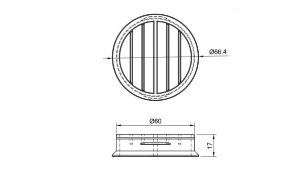 Wall adapter grille - Image 2